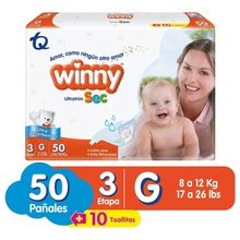 Pañal WINNY ultratrim sec etapa 3 x50 unds