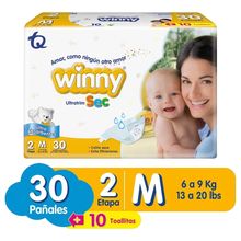 Pañal WINNY ultratrim sec etapa 2 x30 unds