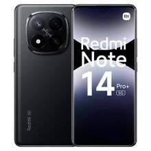 Celular Xiaomi Redmi Note 14 Pro+ Plus 5G Negro 512GB 12RAM 200MP