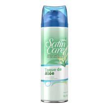 Gel de afeitar SATIN CARE toque de aloe x198 g