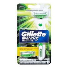 Máquina para afeitar GILLETTE mach3 sensitive +2 cartuchos precio especial