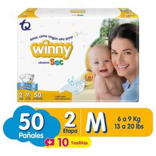 Pañal WINNY ultratrim sec etapa 2 x50 unds