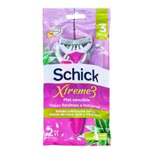 Maquina de afeitar SCHICK xtreeme3 sensible 2 unds