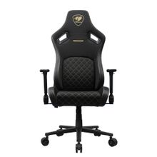 Silla Profesional Cougar Defensor Gold F Apoyabrazos plegable 4D Tela