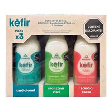 Kefir SAN MARTÍN x3 unds 220 ml c/u