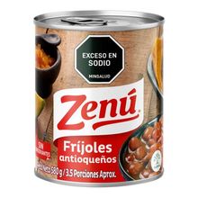 Fríjoles antioqueño ZENÚ con tocino x580 g