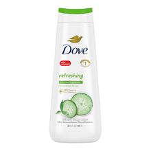 Jabón líquido DOVE corporal pepino y té verde x591 ml