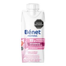 Bebida BENET frutos rojos x250 ml