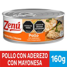 Pollo ZENÚ con aderezo de mayonesa x160 g