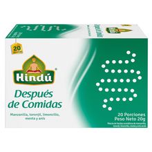 Aromática HINDÚ después de comidas x20 sobres