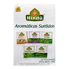 Aromática HINDÚ surtida x20 sobres