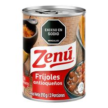 Fríjoles antioqueños ZENÚ con tocino x310 g