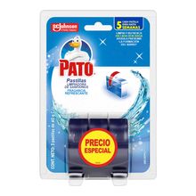 Limpiador PATO tanque pastillas precio especial 3 unds x40 g c/u