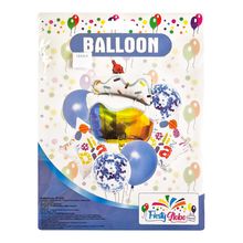 Globos MOMENTY feliz día x5 unds FF-078