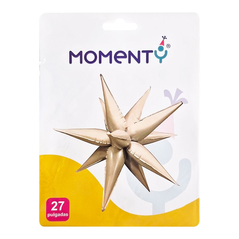 Globos-MOMENTY-27-estrella-beige-mate-JARH2591-BEM_134307