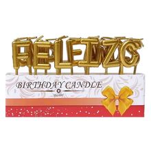 Velas MOMENTY decorativas doradas JARH2715-D