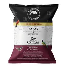 Papas bbq MONTEROJO ron viejo de caldas x100 g