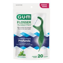 Flosser GUM twisted mint x20 unds