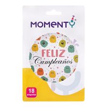 Globos MOMENTY 18" feliz cumpleaños JARH3229