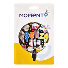 Globos MOMENTY 18" feliz día JARH2180-N