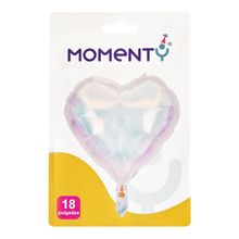 Globos MOMENTY 18" Corazón tornasol JARH2697