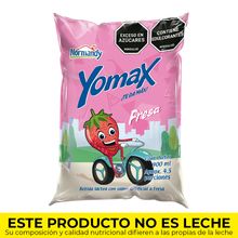 Bebida láctea YOMAX fresa x900 ml