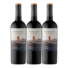 Vino MORANDE pionero reserva sauvignon x750 ml c/u 2X3