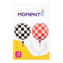Globos MOMENTY 18" negro carreras JARH3359N