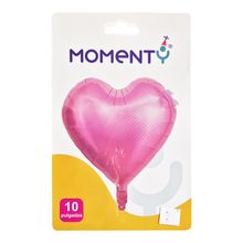 Globos MOMENTY 10" corazón rosado JARH3264-ROS