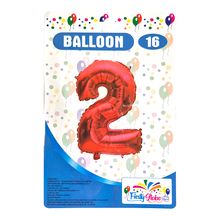 Globos MOMENTY 16" rojo #2 16R-2