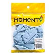 Globos MOMENTY R12 pastel azul x12 unds 22-354