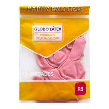 Globos MOMENTY R9 pastel rosado x12 unds 22-417