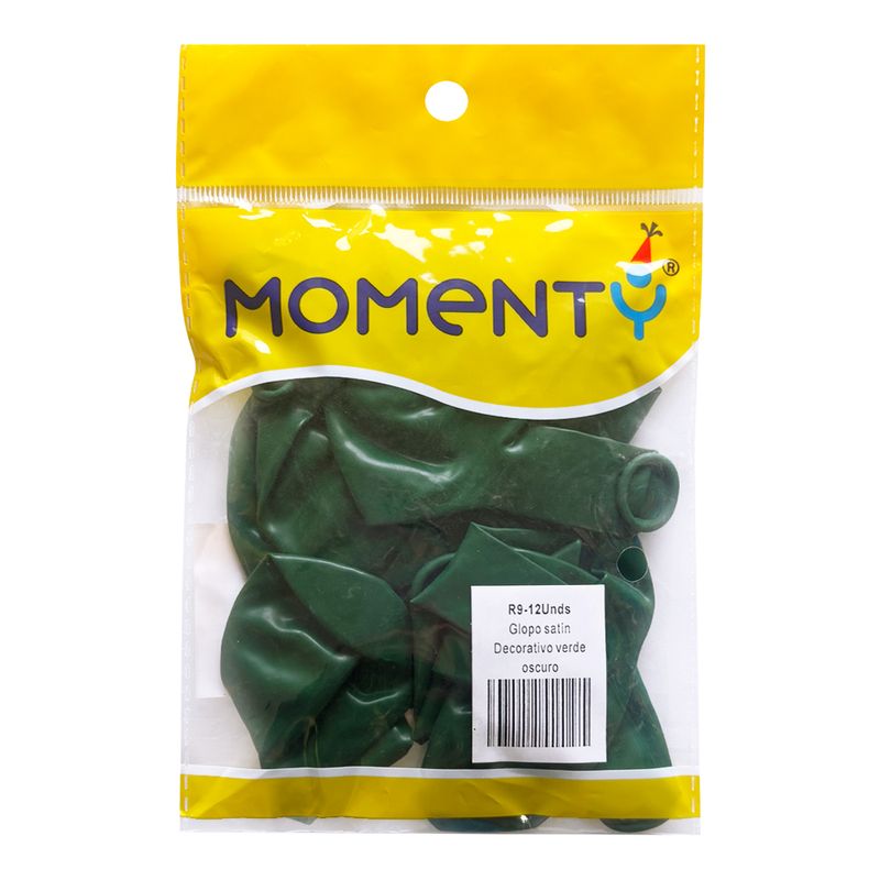 Globos-MOMENTY-R9-verde-oscuro-x12-unds-22-411_134374
