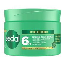 Tratamiento SEDAL rizos definidos x300 g