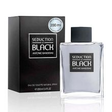 Perfume Seduction In Black De Antonio Banderas Hombre 200ml