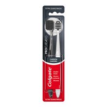 Cepillo dental COLGATE procuidado carbón x2 unds