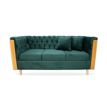 Sofa Steiner Tela 210x90x80  Verde