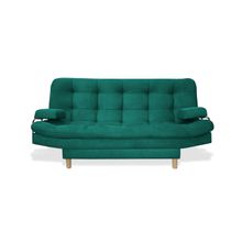 Sofa Cama Hauser 3 Posiciones 120x185 cm Verde