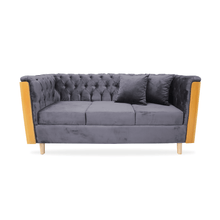 Sofa Steiner 210x90x80 Tela Gris
