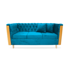 Sofa Steiner Tela 210x90x80 Turqueza