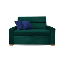 Sofa Cama Multifuncional Rem Aubry 150x94 cm  Verde + Cojines