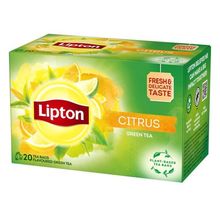 Té LIPTON verde claro cítrico x20 sobres