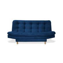 Sofa Cama Hofmann 120x185  Azul Petroleo