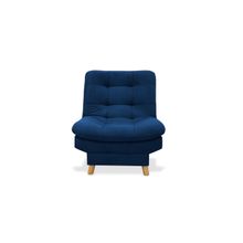 Poltrona Hofmann Reclinable Azul Petroleo
