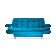 Sofa Cama Keller 3 Puestos Turqueza
