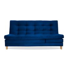 Sofa Cama Kalin Cinco Posiciones Azul Petroleo