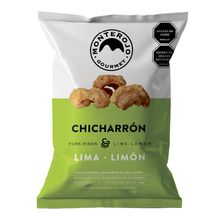 Chicharrón MONTEROJO lima limón x90 g