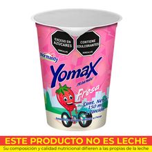 Bebida láctea YOMAX fresa x150 ml