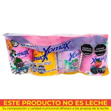 Bebida láctea YOMAX kit 4 unds x150 ml c/u