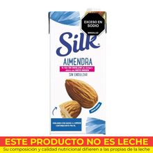 Bebida almendras SILK sin dulce x946 ml